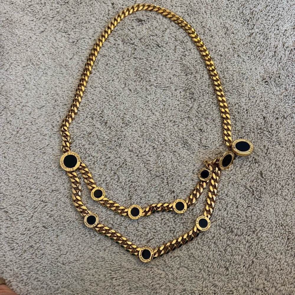 Vintage St John Gold Belt